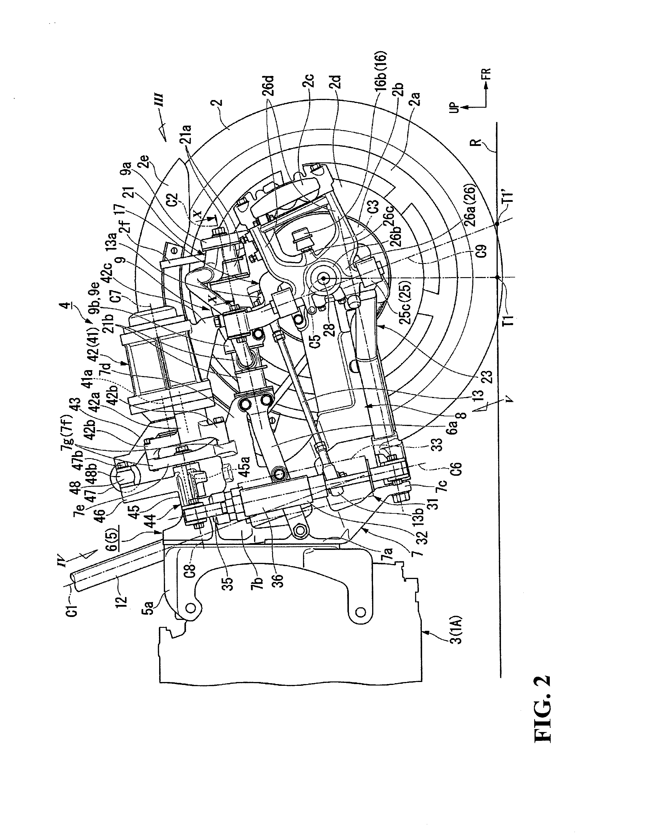 Rolling type vehicle