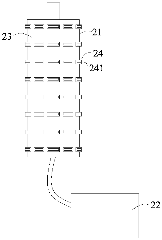 Garment cloth gluing and compounding device