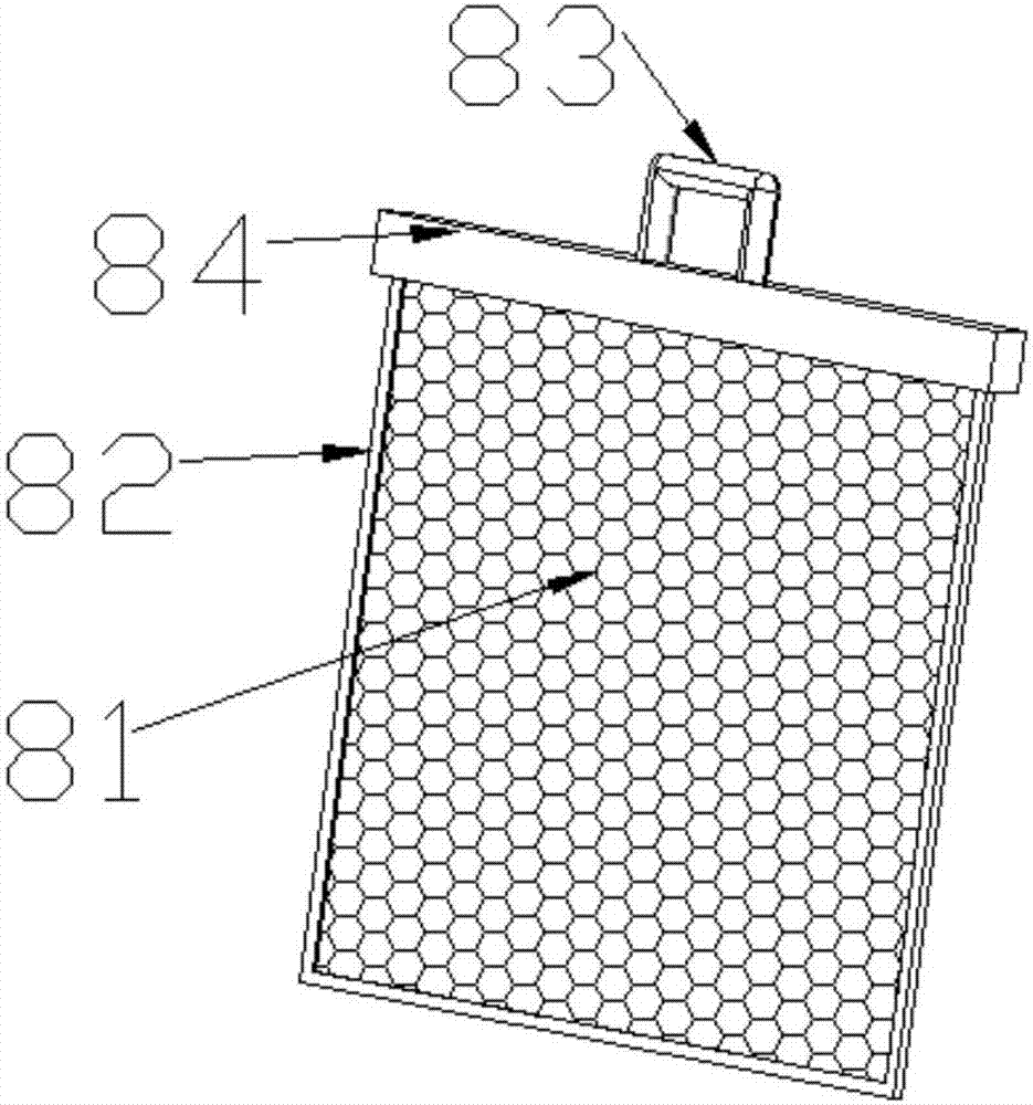 Filtration type dust removal device