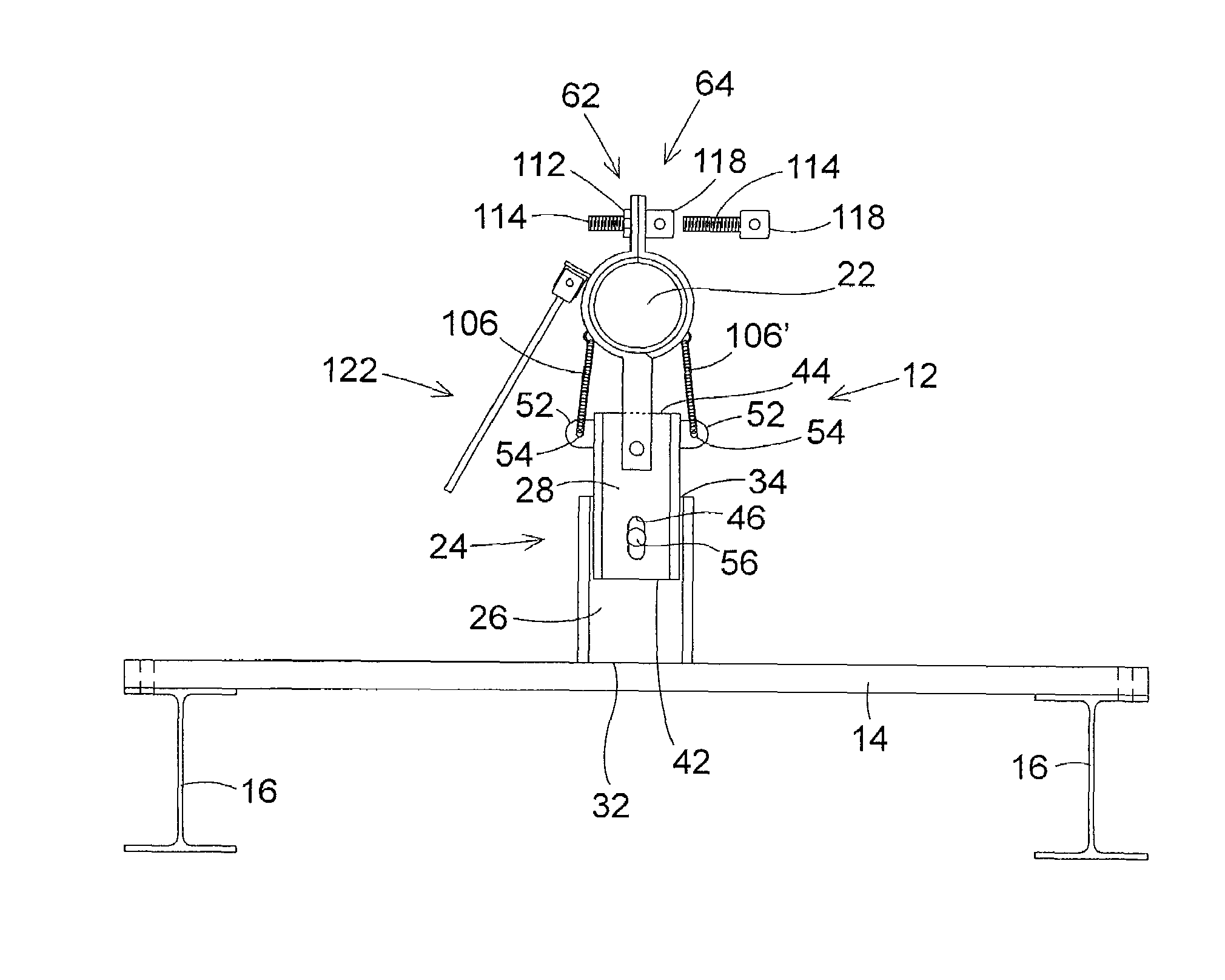 Cooling tower fan locking apparatus