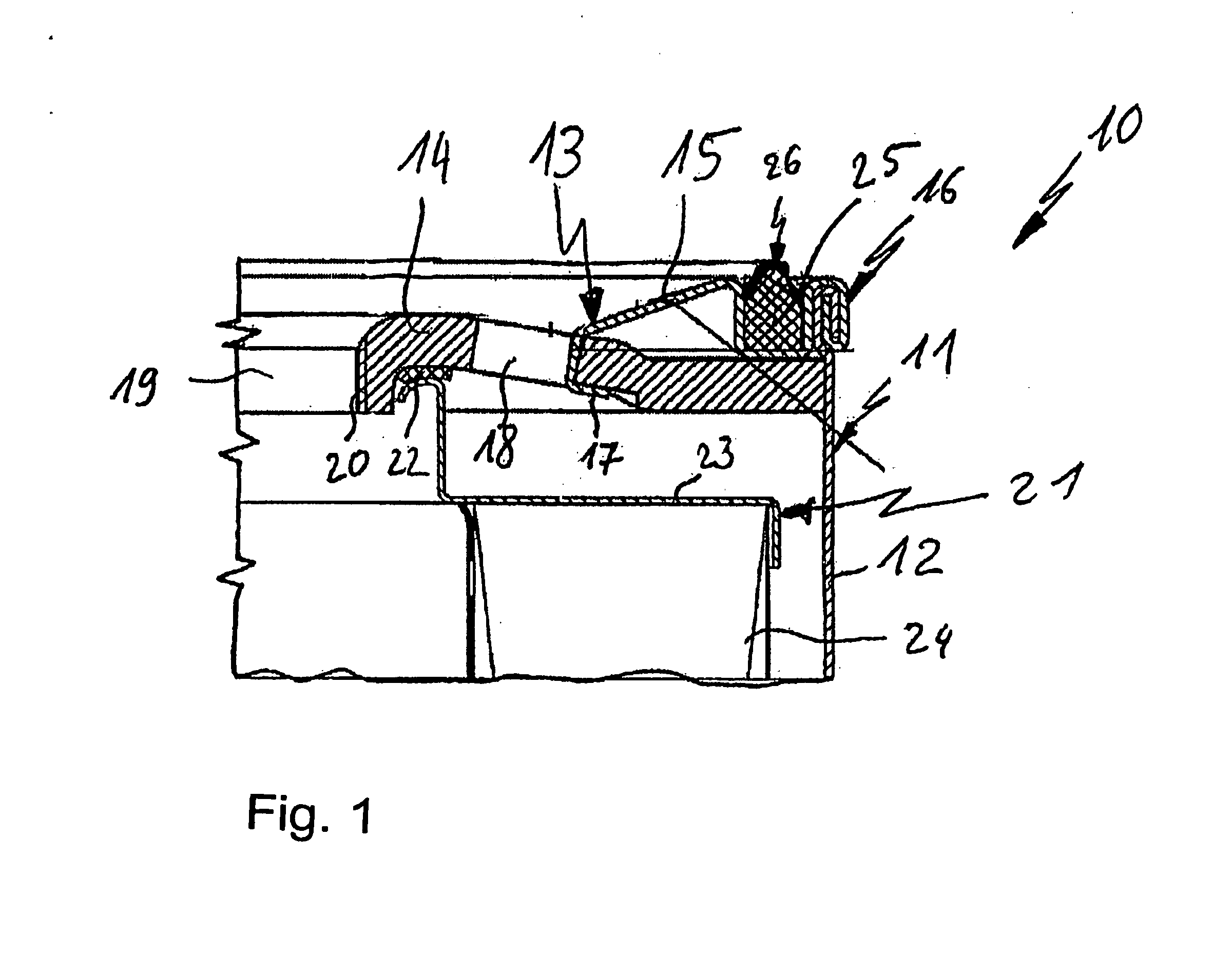 Exchangeable filter