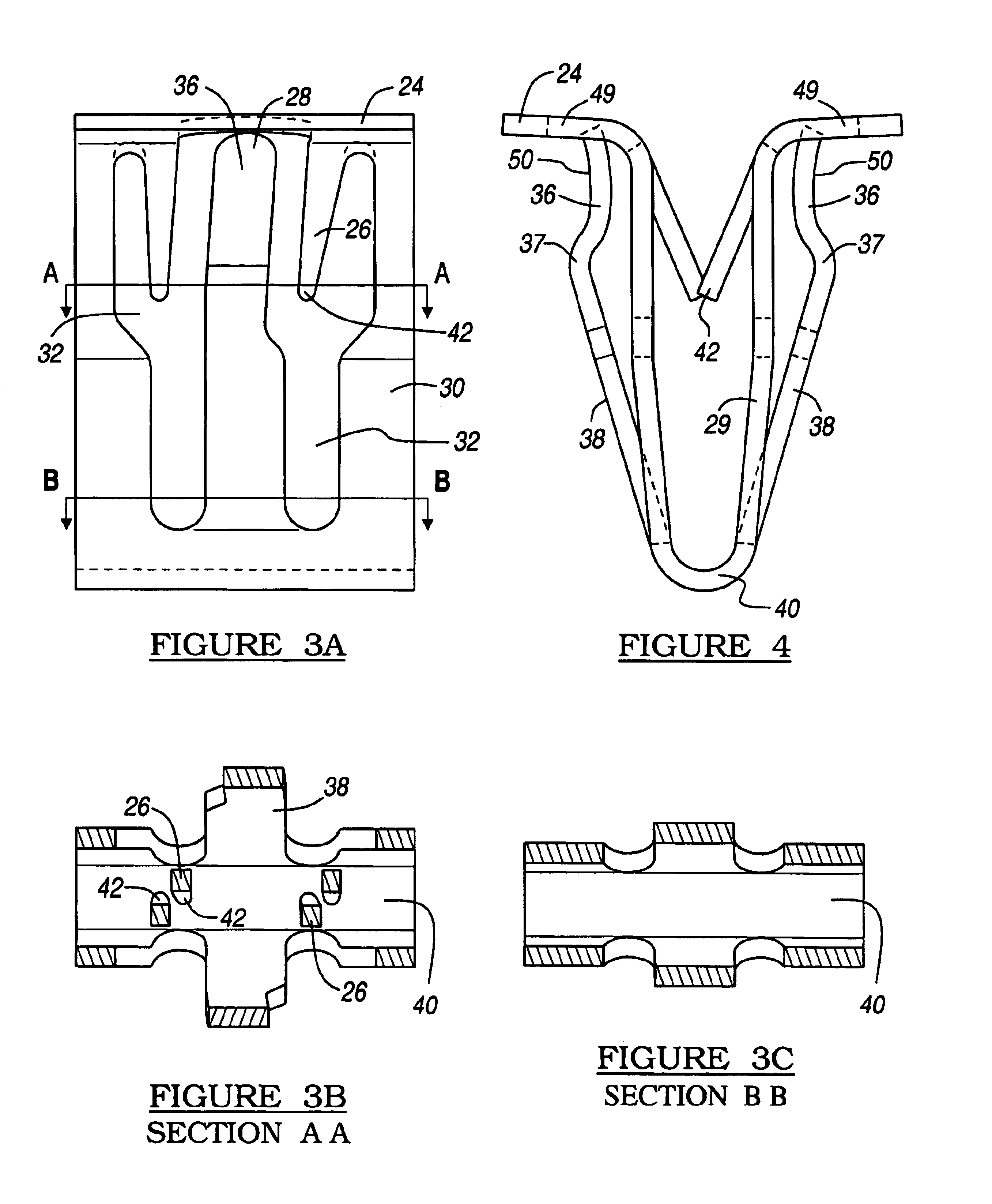 Low insertion effort U-base retainer