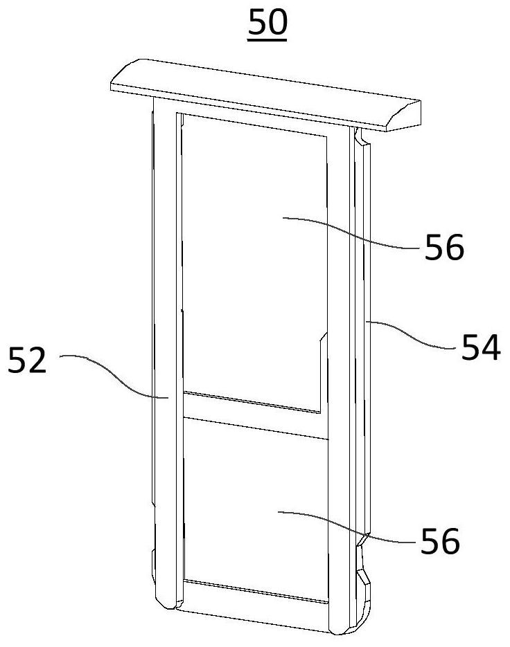 Card holder processing equipment and card holder processing method