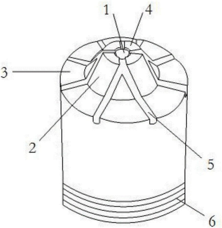 Coning-grinding integrated drill for ground stress test