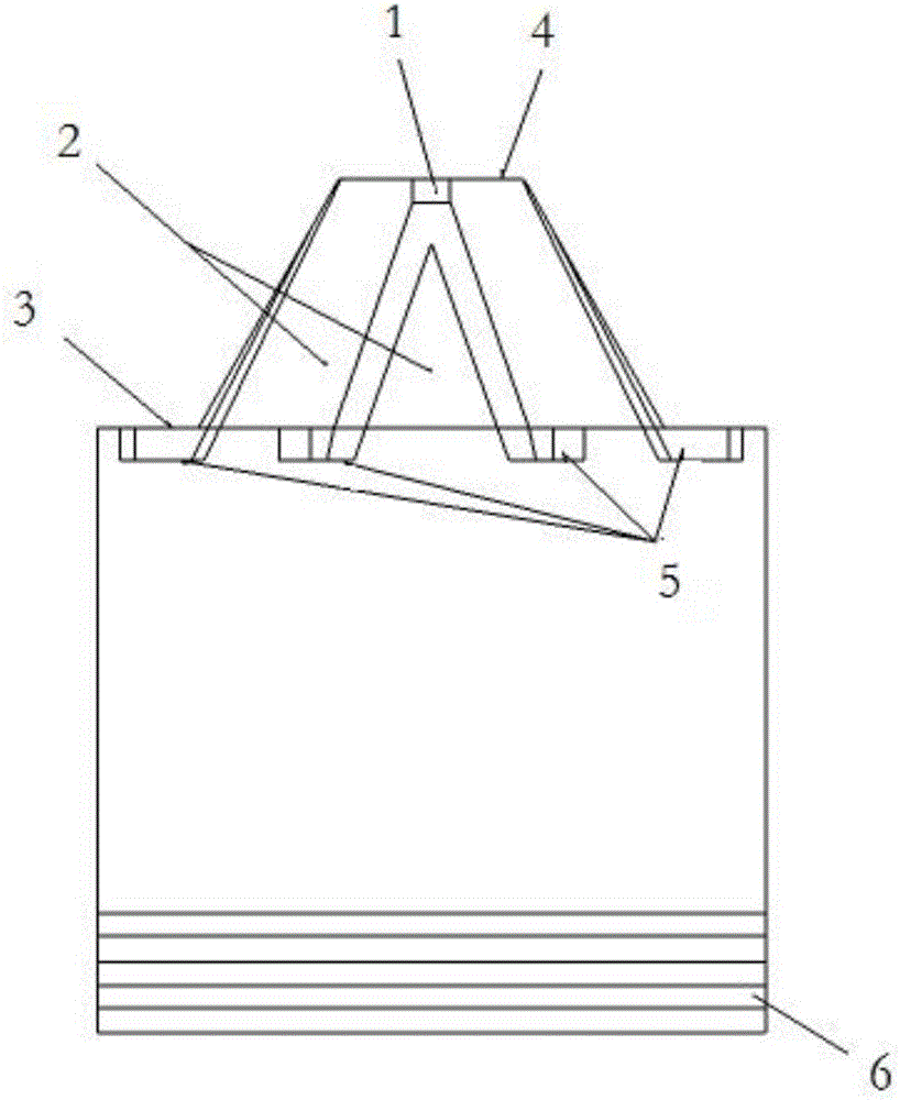 Coning-grinding integrated drill for ground stress test