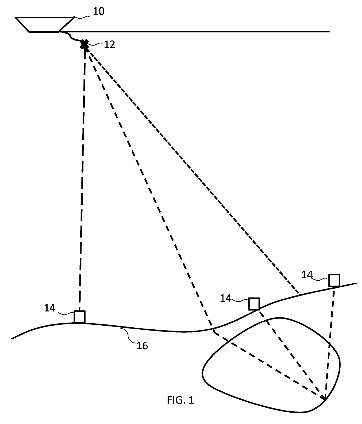 Method and computer system for determining seismic node position