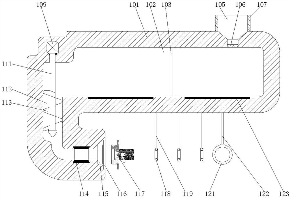 A nylon spinning feeding system