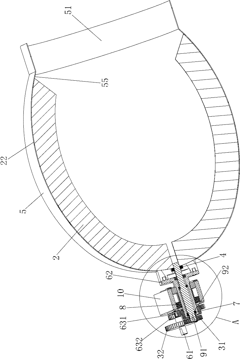 Cooking equipment and stirring device for same