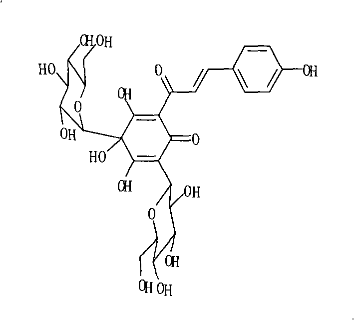 Use of Carthamus tinctorius yellow colour in preparing medicament for treating and/or preventing lung damnification