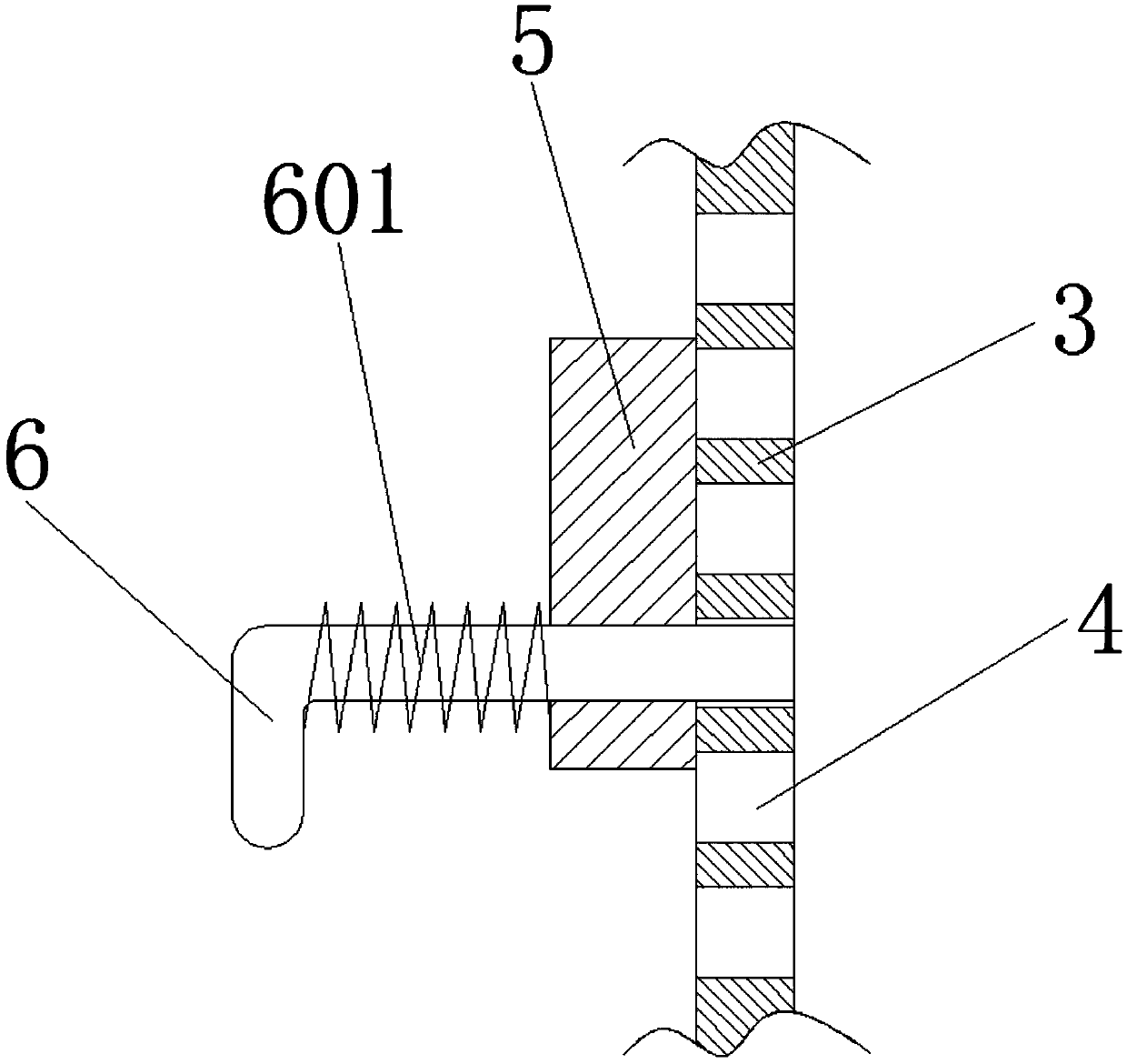 Special limb fixing support for anesthesia department