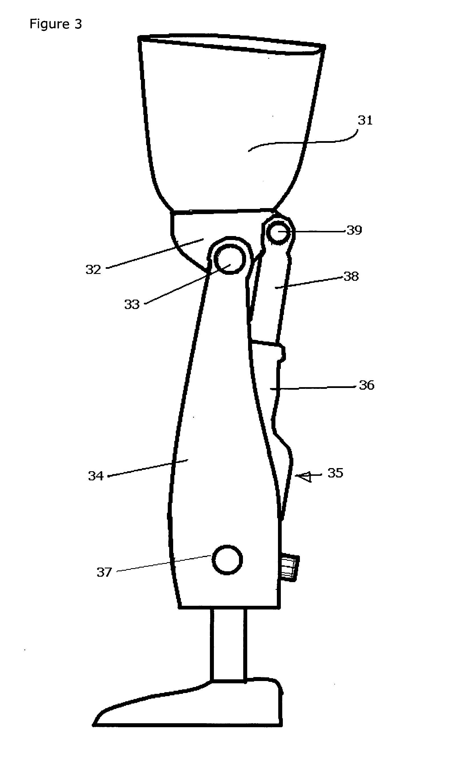 Hydraulic prosthetic joint