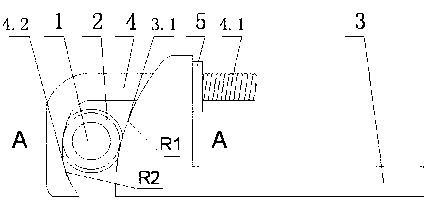 Method for preventing fastening piece from being illegally opened, anti-theft fastening piece and special spanner