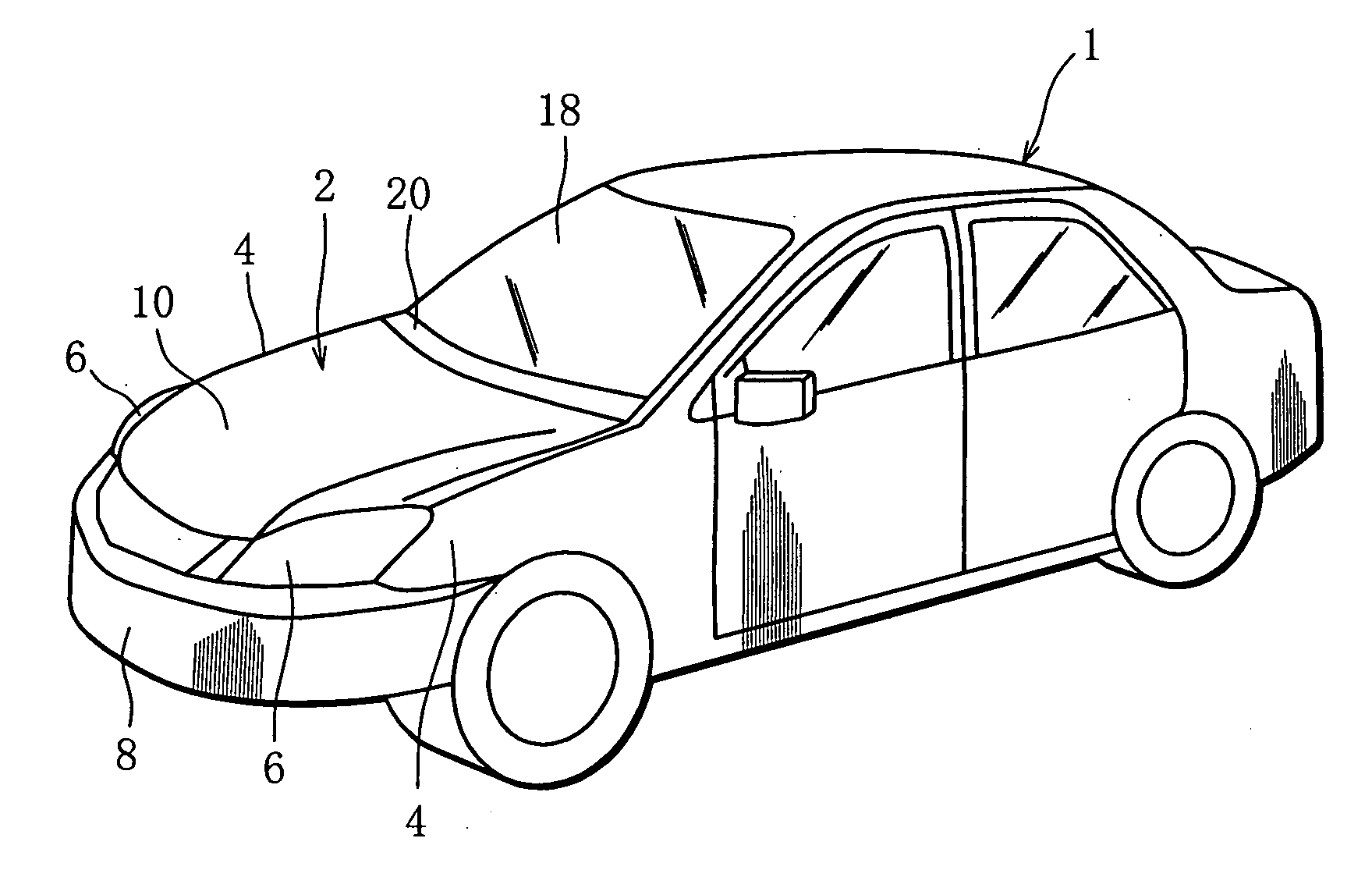 Vehicle hood apparatus