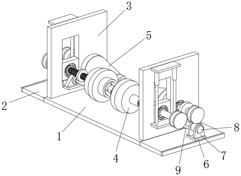 Suspension platform for high-rise building outer wall construction