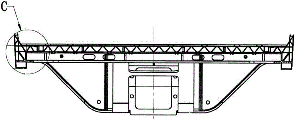 Welding process of aluminum alloy car body chassis for subway