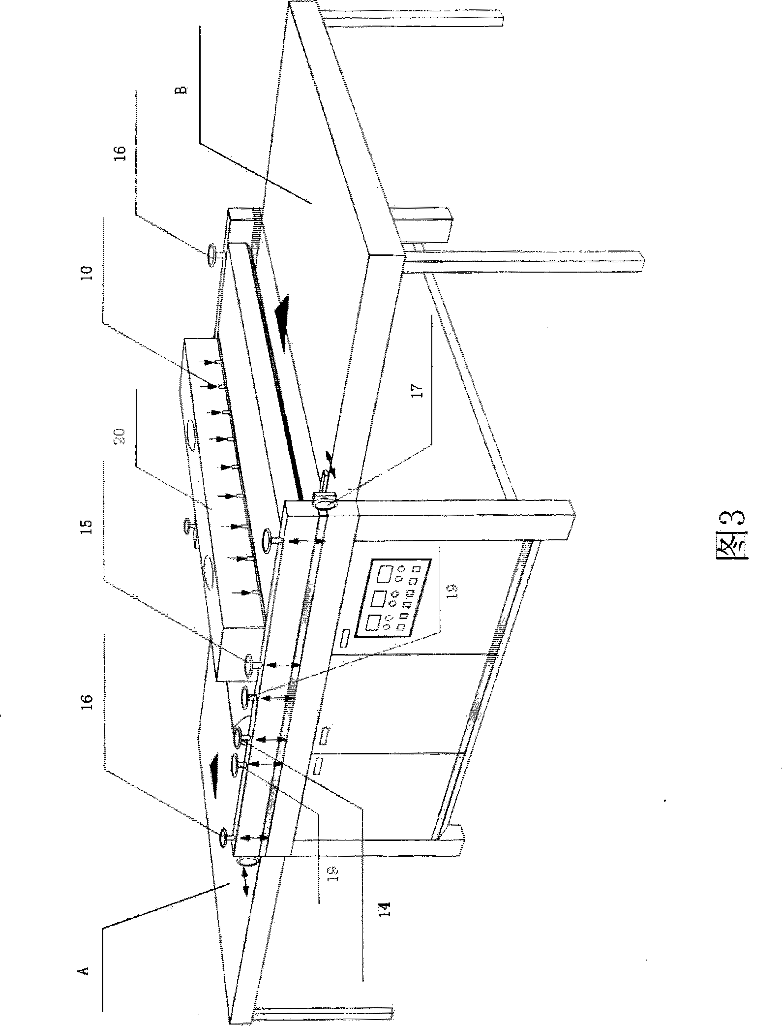 Full-automatic profiling cutter for wooden floor substrate