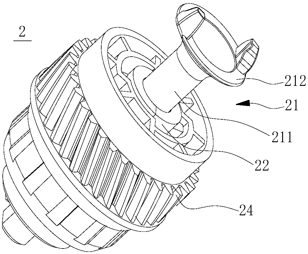 Power transferring apparatus and processing box