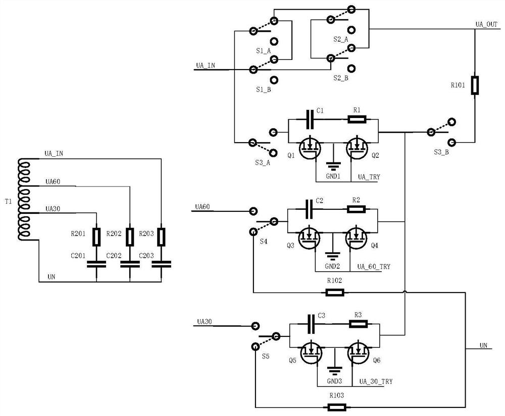 Voltage drop test device and method for IR46 ammeter calibrating device