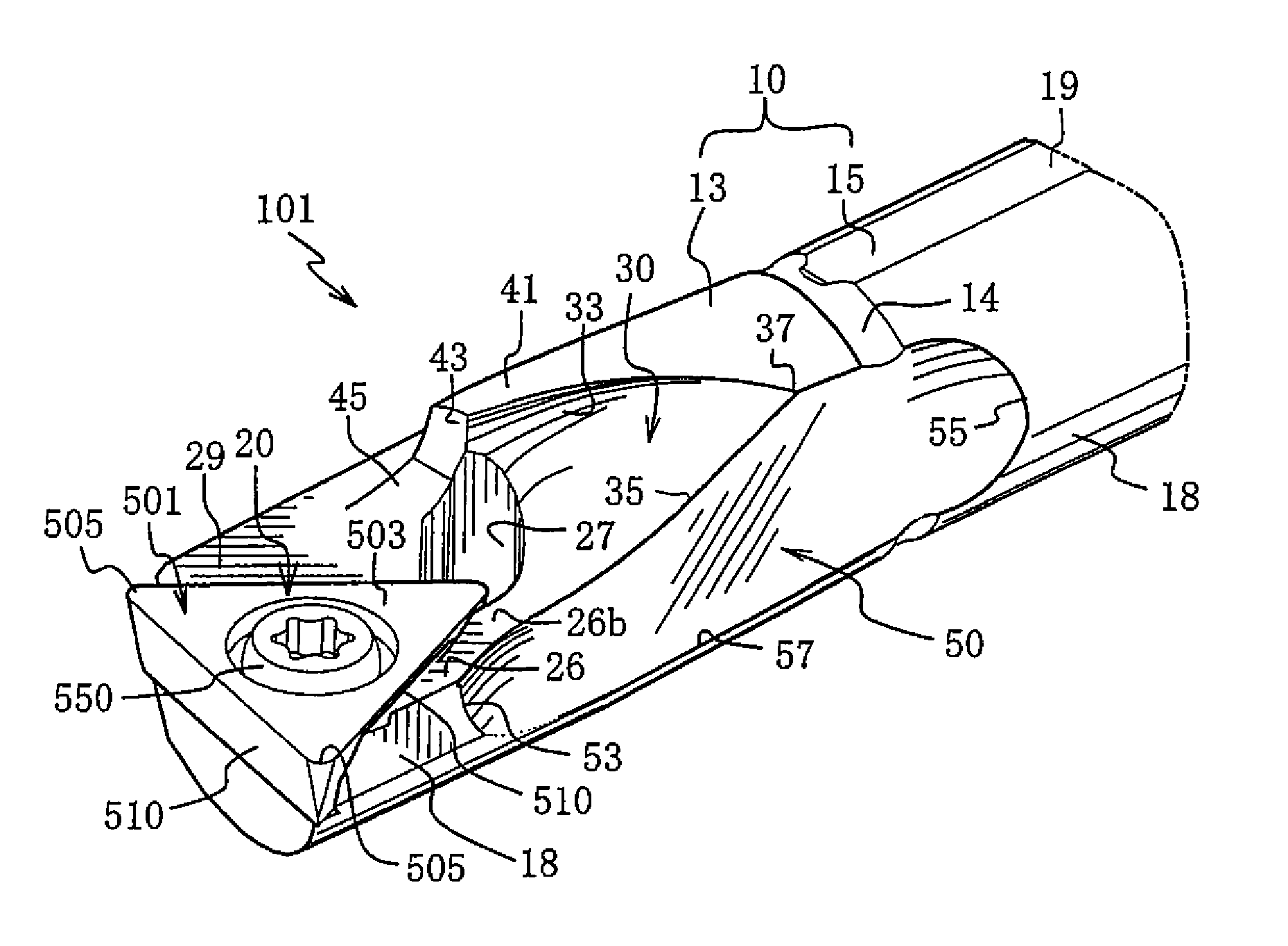 Cutting tool for boring