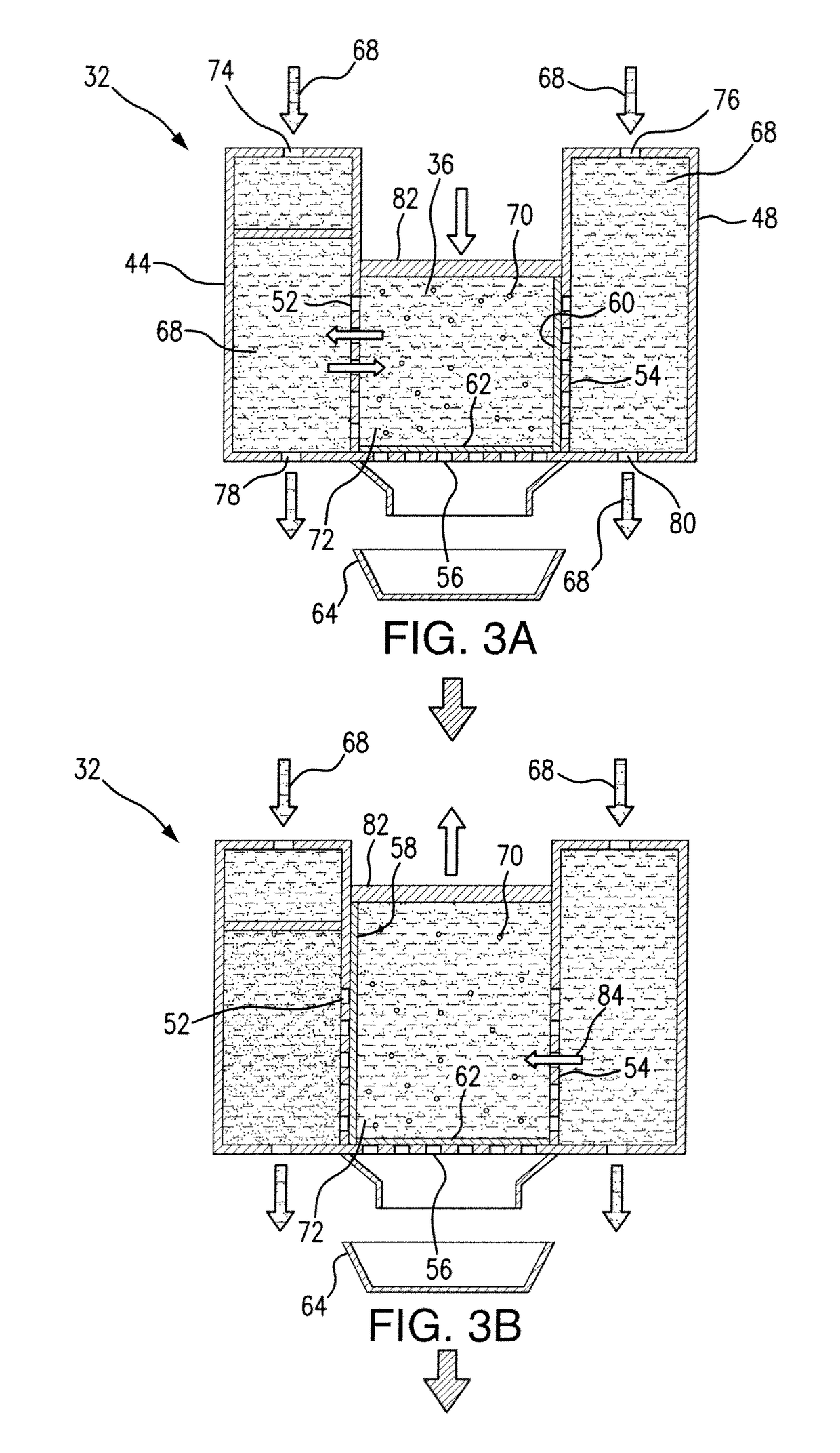 Method and apparatus for partial desalination of a concentrated salt solution