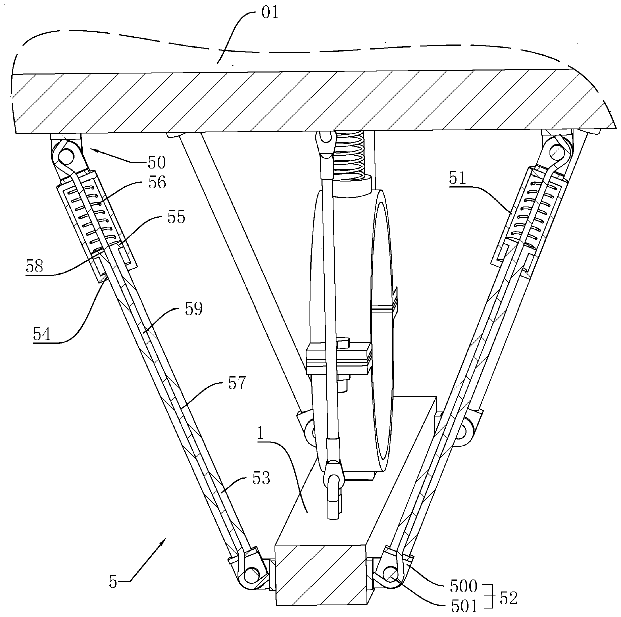 Intelligent damping pipe support hanger