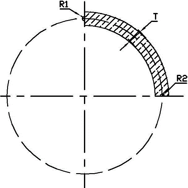 A sapphire single crystal furnace insulation structure