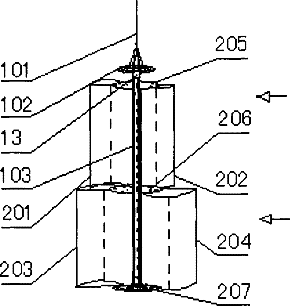 Whirlwind driven generator