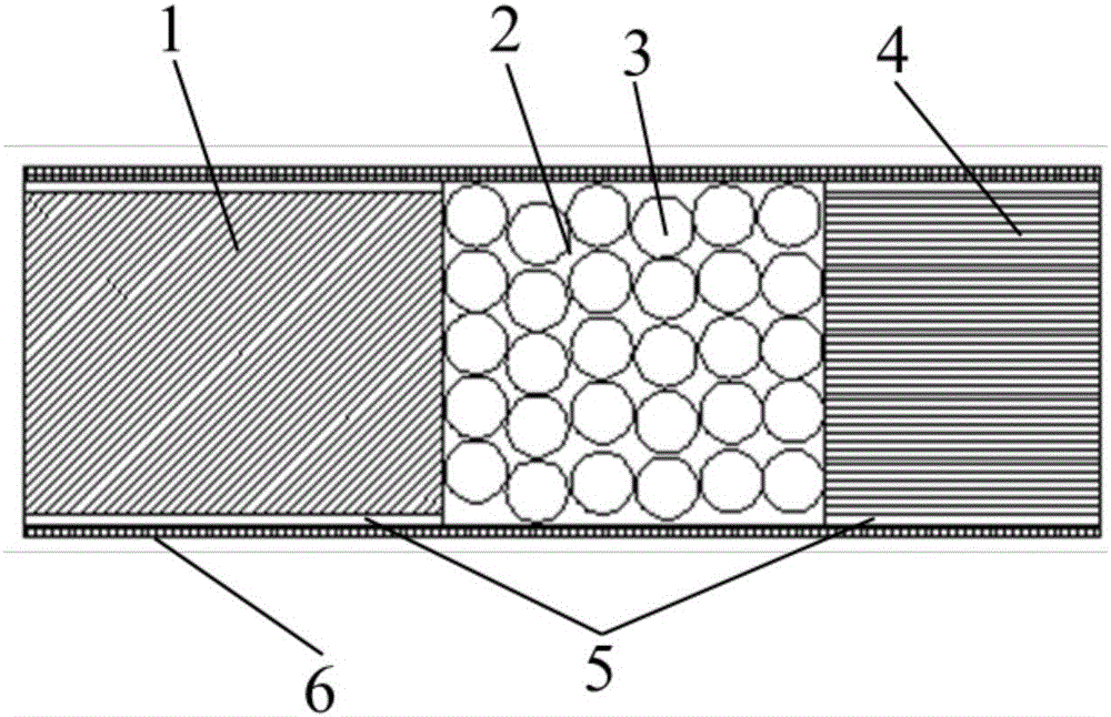 Three-component-unit compounding filter tip rod