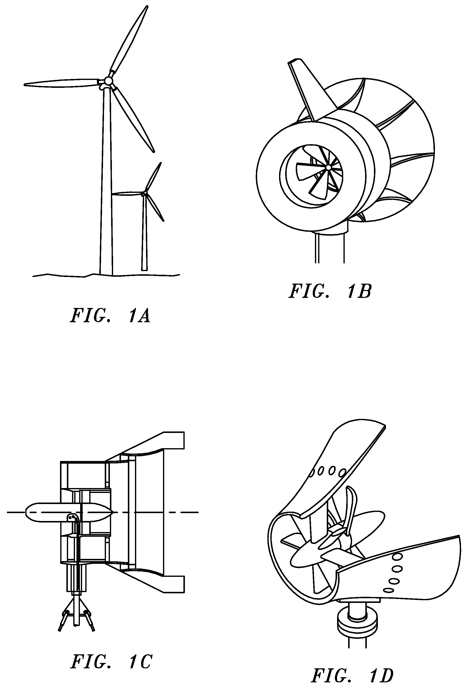 Wind turbine with mixers and ejectors