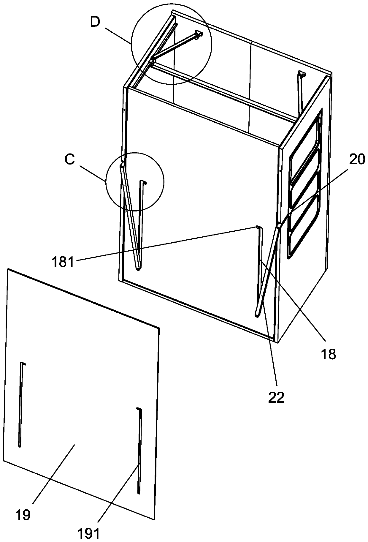 Multifunctional closet