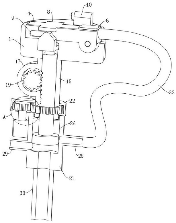 Water-saving type plastic dropper nozzle