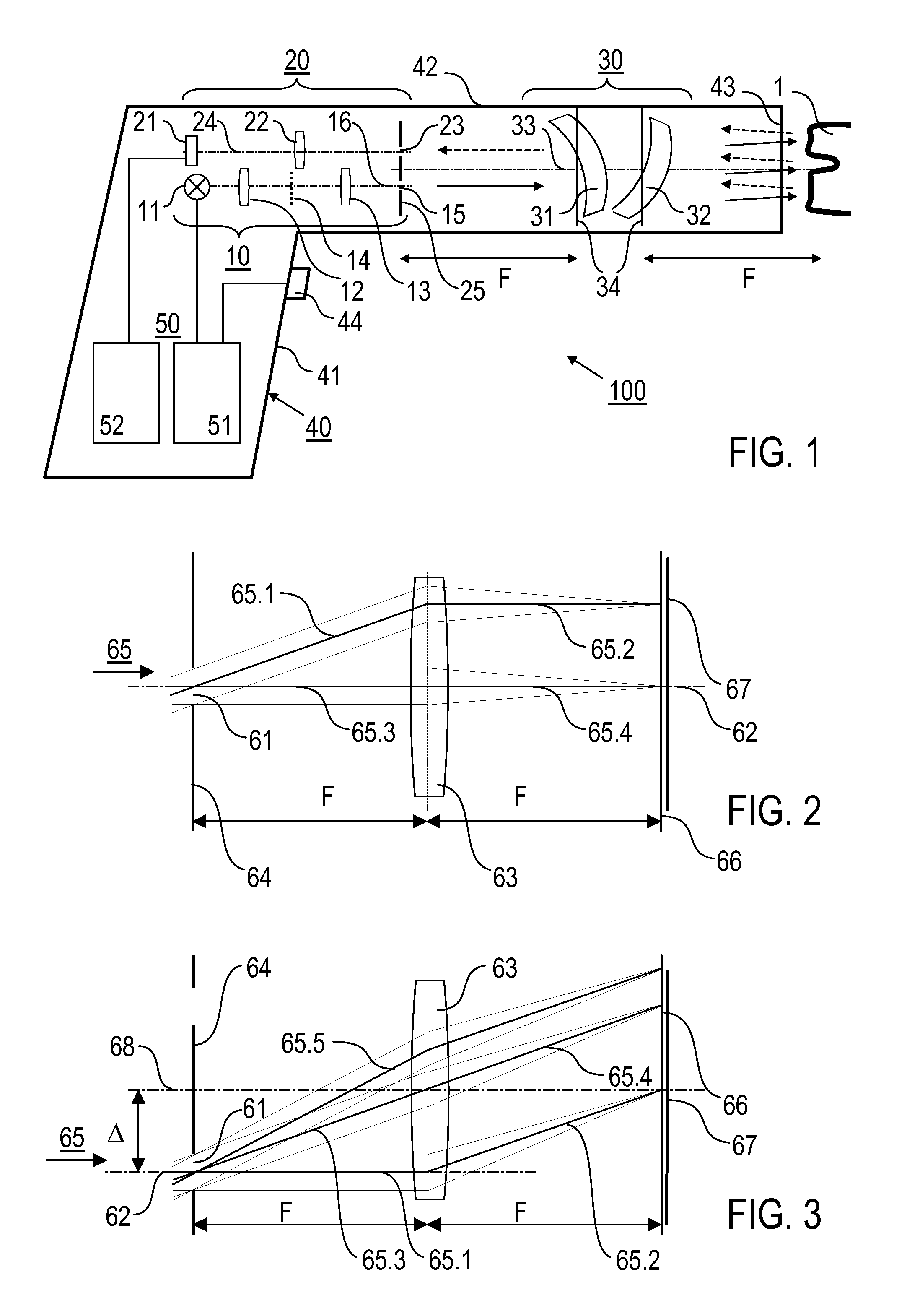 Triangulation camera device and triangulation imaging method