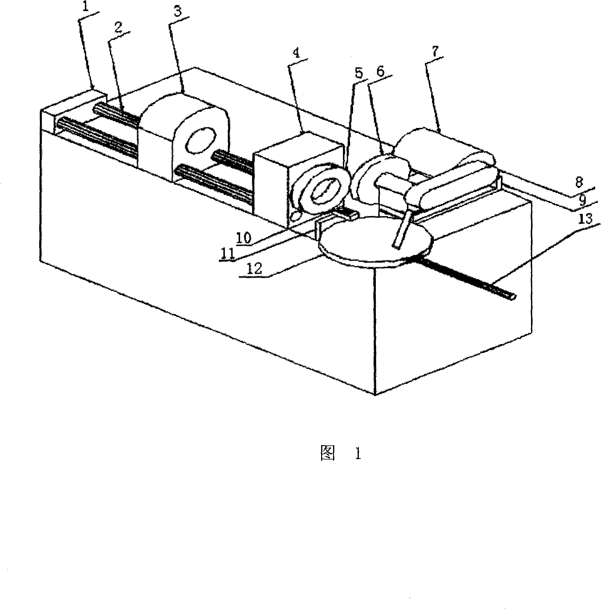 Fast copper bar cut-off machine