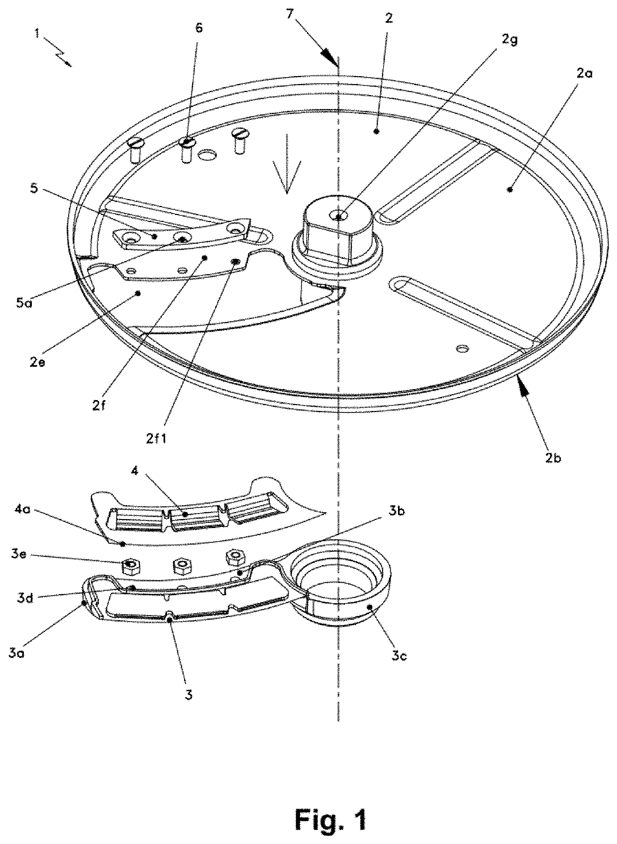 Detachable cutting assembly