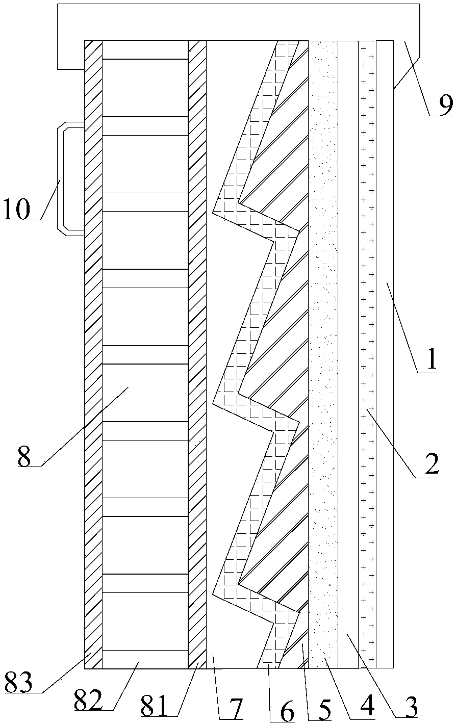 High-gain novel orthographic projection ultra short-focus screen