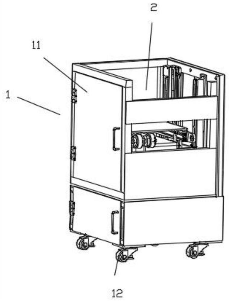 Pavement marking device for road engineering construction