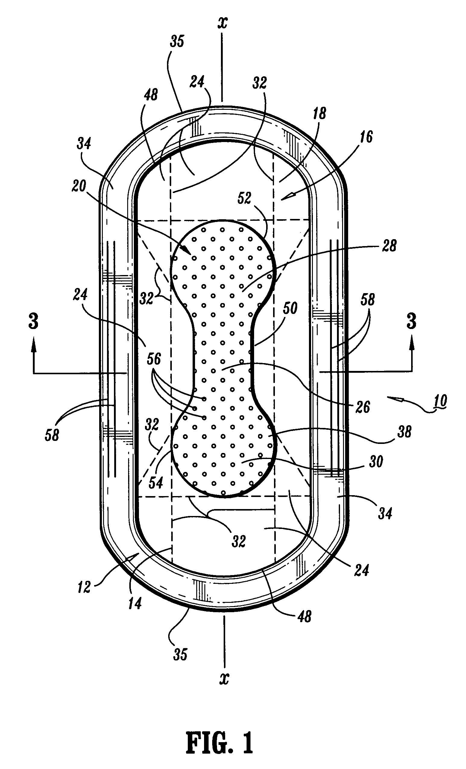 Multiple layer absorbent article