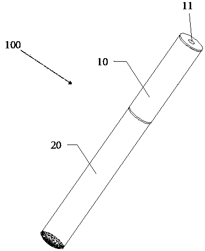 Battery pack for electronic cigarette and electronic cigarette