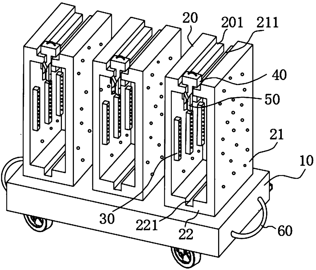 Circuit board cleaning device