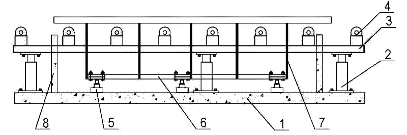 Roller way weighing device