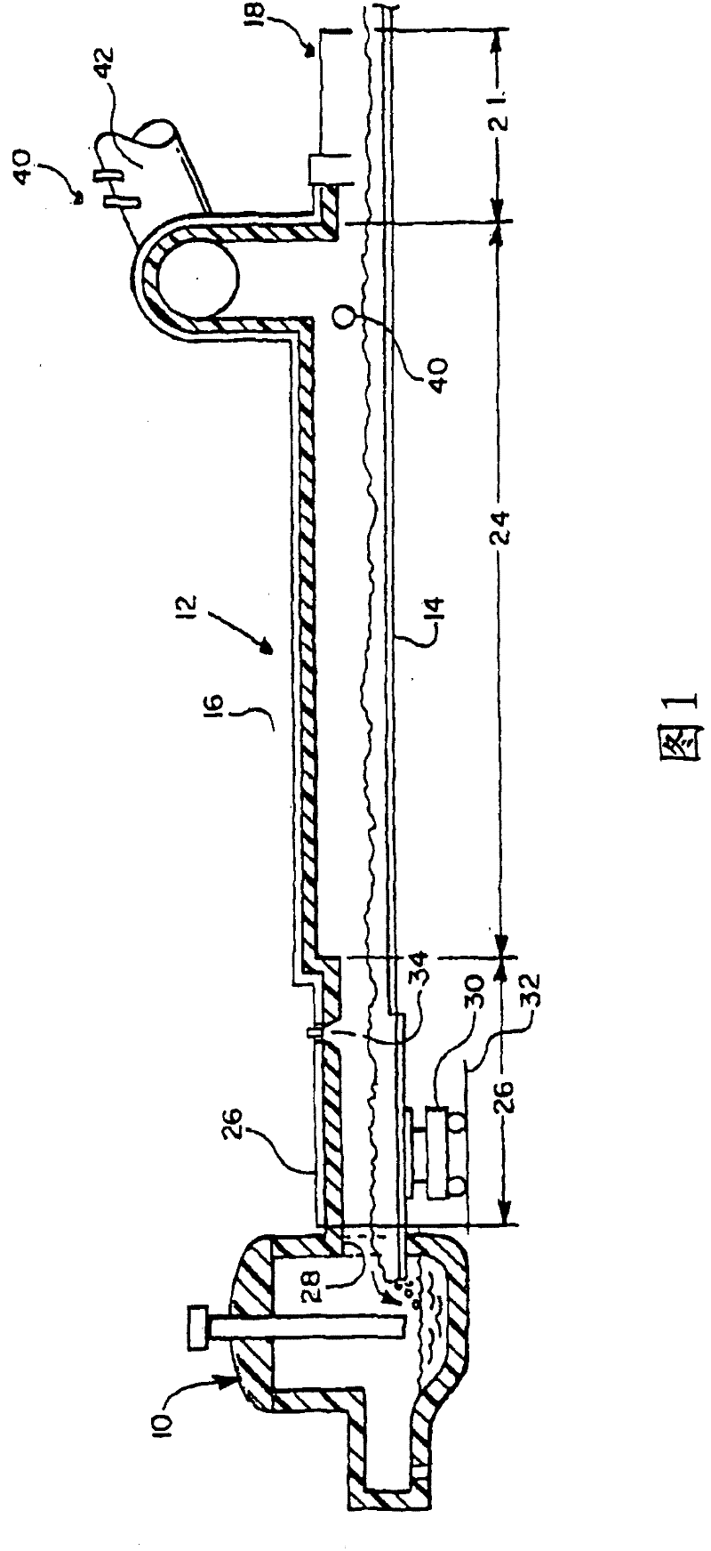 Apparatus for the combustion of gas exiting from a furnace, for the preheating of scraps entering the furnace itself and related process