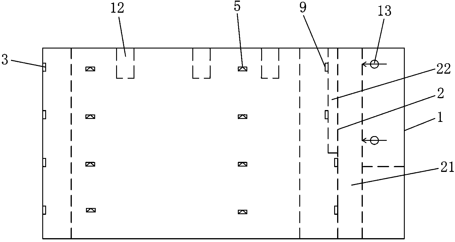 Swelling soil side expansive force comprehensive testing device