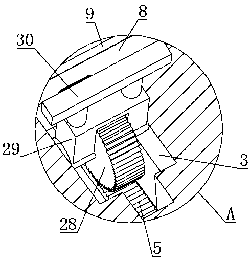 Control cable separation bracket for electric power secondary system