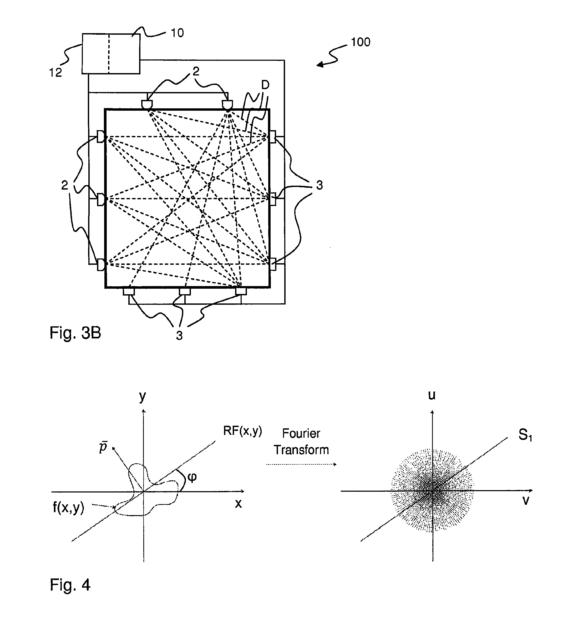 Touch determination by tomographic reconstruction