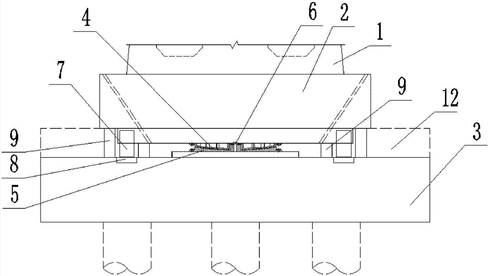 Horizontal rotation structure of ultra-large-tonnage asymmetric hybrid girder cable-stayed bridge and construction method thereof