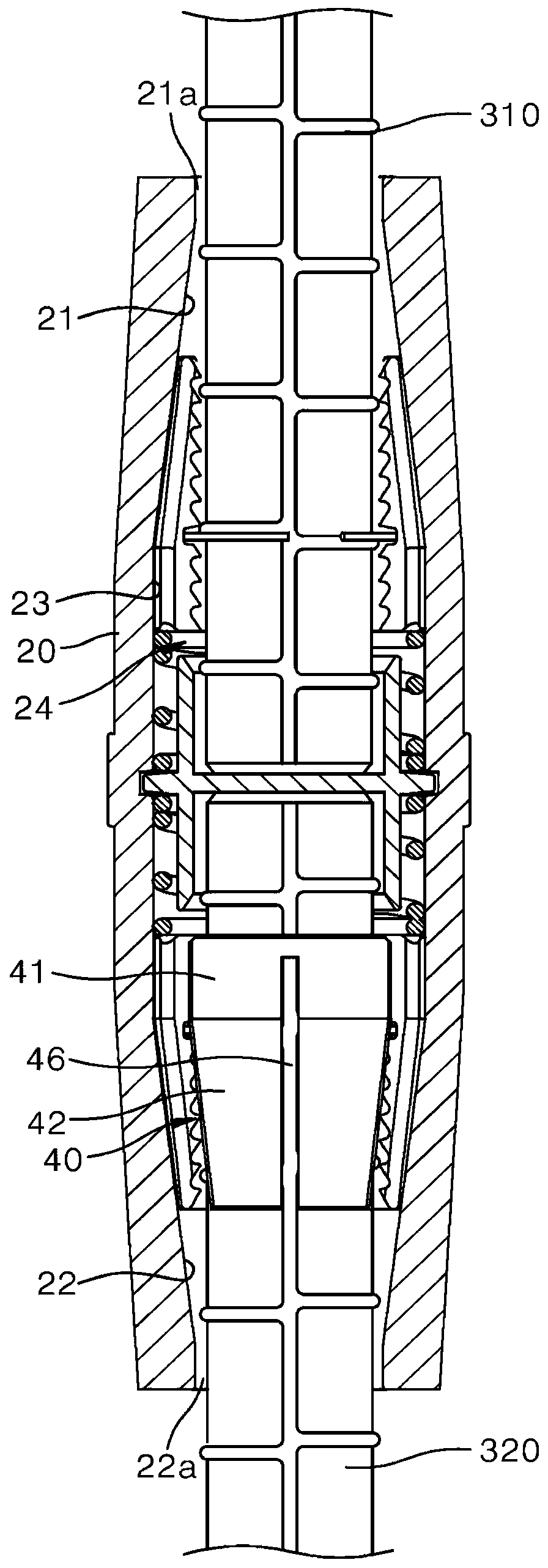 One-touch reinforcing bar coupler