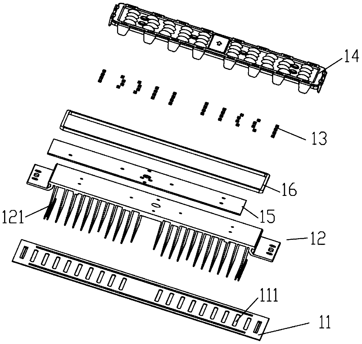 Induction type street lamp