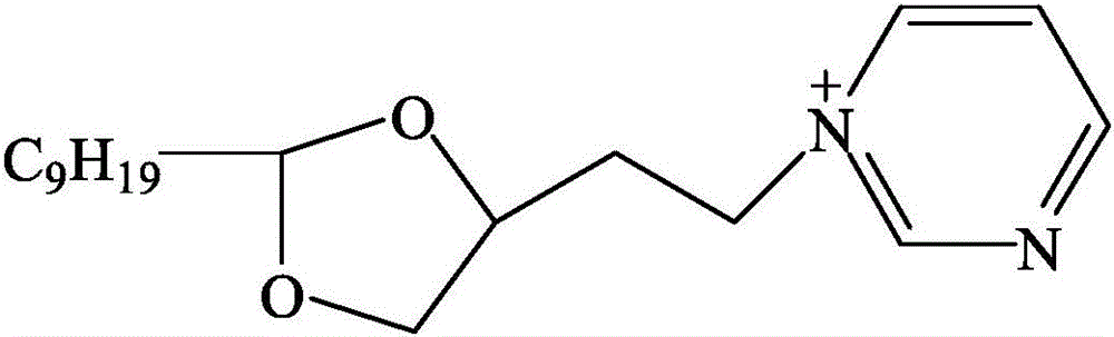 Efficient de-oiling agent for water generated by oil field polymer flooding