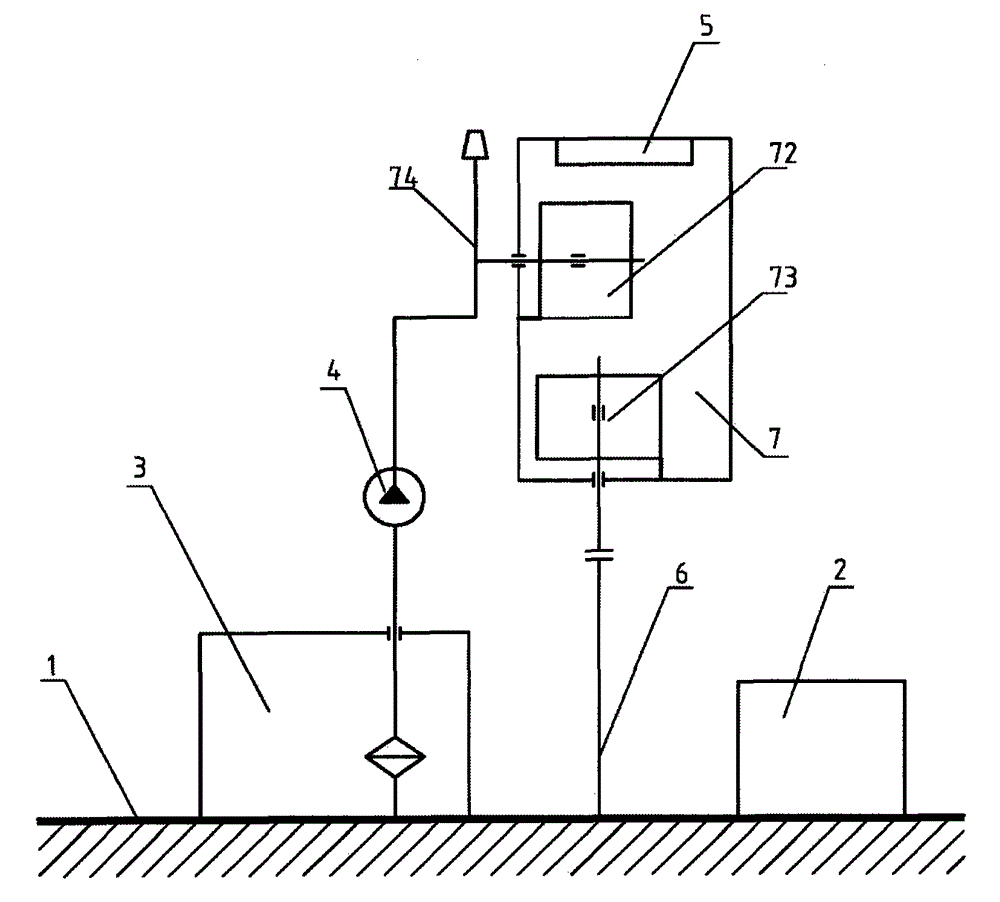 Spraying machine with function of automatic control over swing and steering