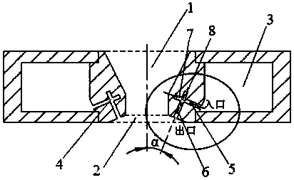 Supersonic atomizing nozzle with two-stage laval and hartmann combined structure